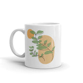 Abstract Botanical Line Art Minimal Botanical Art Coffee Tea Cup Mug, Mugs, $ 17.50, A Moment Of Now™